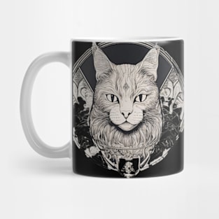 symbolism cat art pt6 Mug